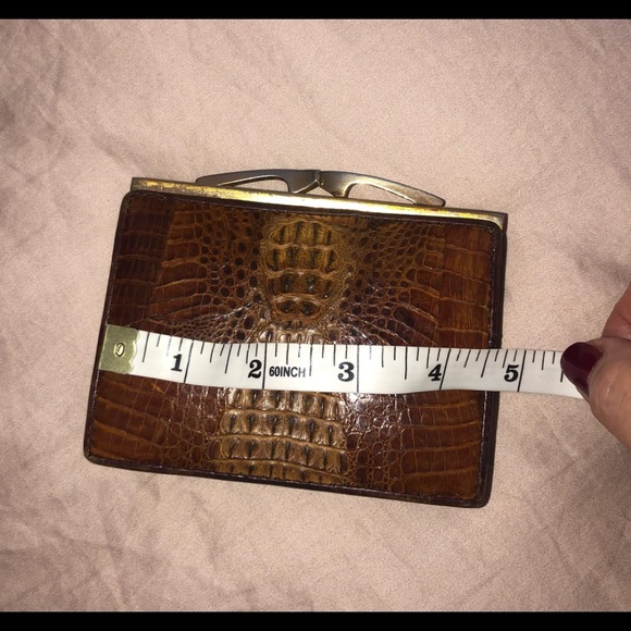 Vintage genuine Crocodile skin wallet. - Picture 6 of 7